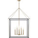 Eisley 8 Light 28.25 inch Champagne Bronze Foyer Pendant Ceiling Light