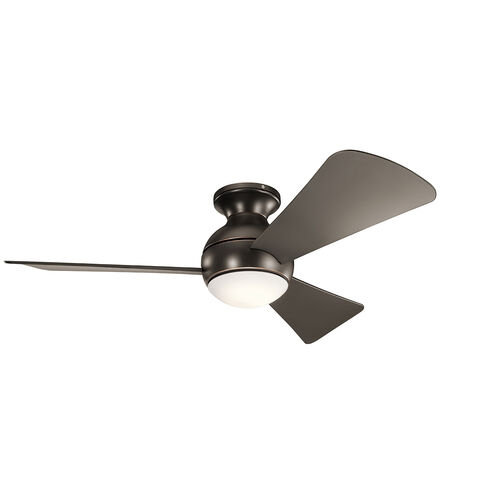 Sola 44 inch Olde Bronze with Brown Blades Ceiling Fan