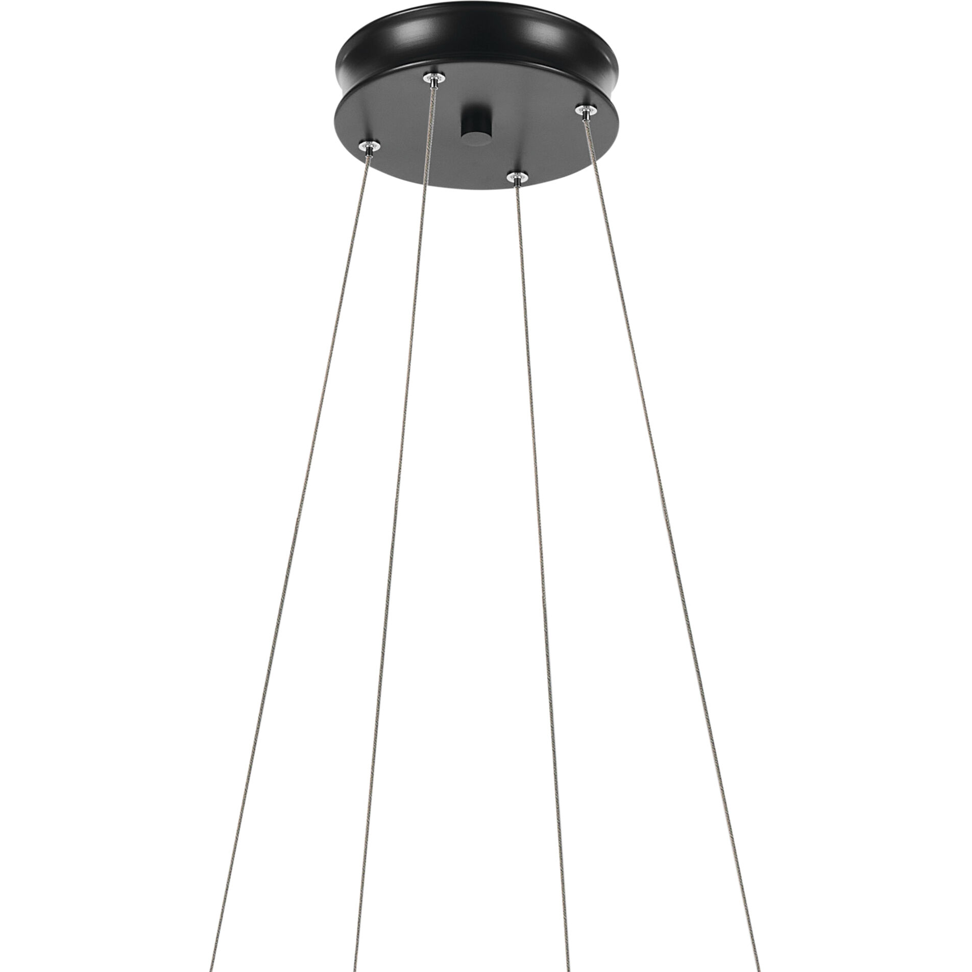Larousse LED Black Chandelier Ceiling Light
