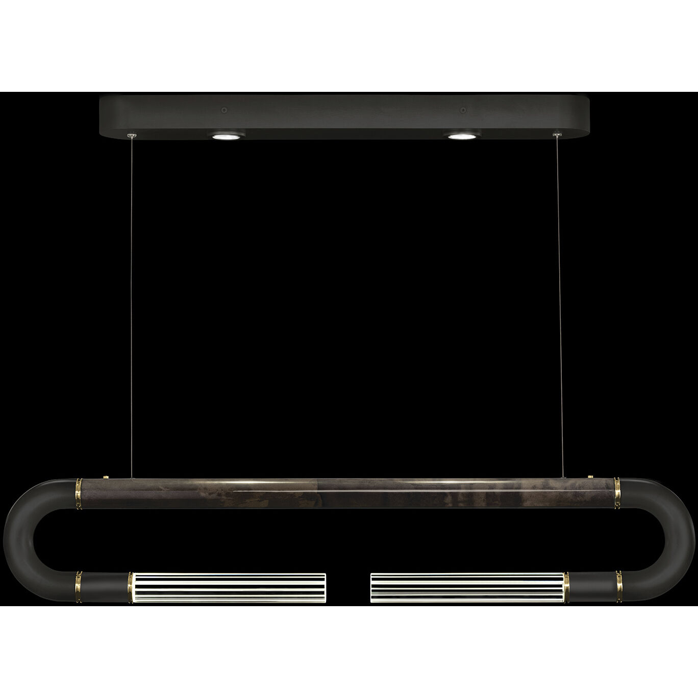 Antonia LED 52 inch Black Pendant Ceiling Light