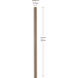 Accessory Lacquered Bronze Stem