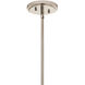 Marilyn 1 Light 8 inch Polished Nickel Pendant Ceiling Light