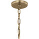 Etcher 1 Light Champagne Bronze Pendant Ceiling Light