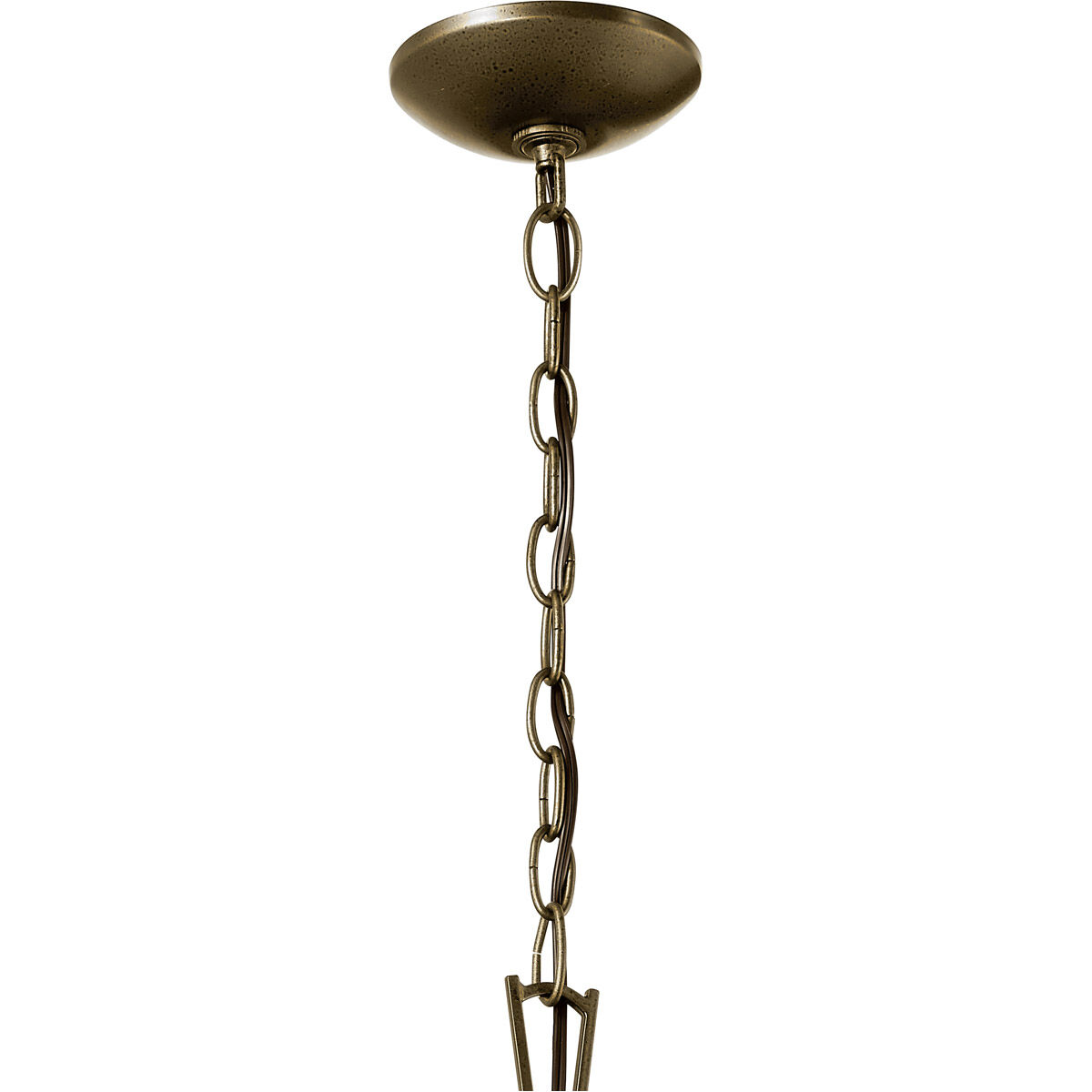 Homestead Dame 4 Light 19 inch Character Bronze Foyer Pendant Ceiling Light, Dame