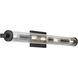 Azores 5 Light 32 inch Black Linear Bath Wall Light, Large