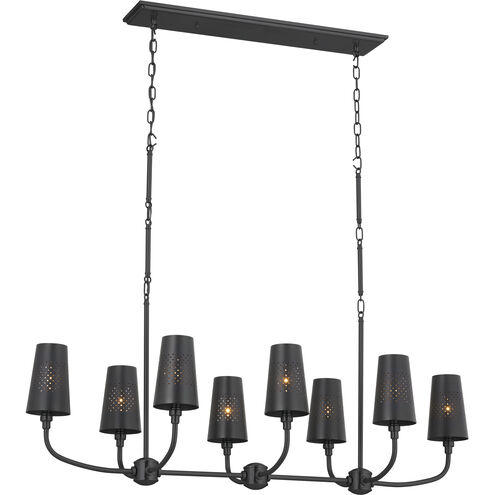 Adeena 8 Light 20.75 inch Black Chandelier Ceiling Light