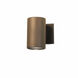 Independence 1 Light 7 inch Architectural Bronze Outdoor Wall, Small