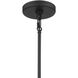 Erma 1 Light Black Mini Pendant Ceiling Light