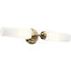 Truby 2 Light 20.75 inch Champagne Bronze Bath Vanity Light Wall Light