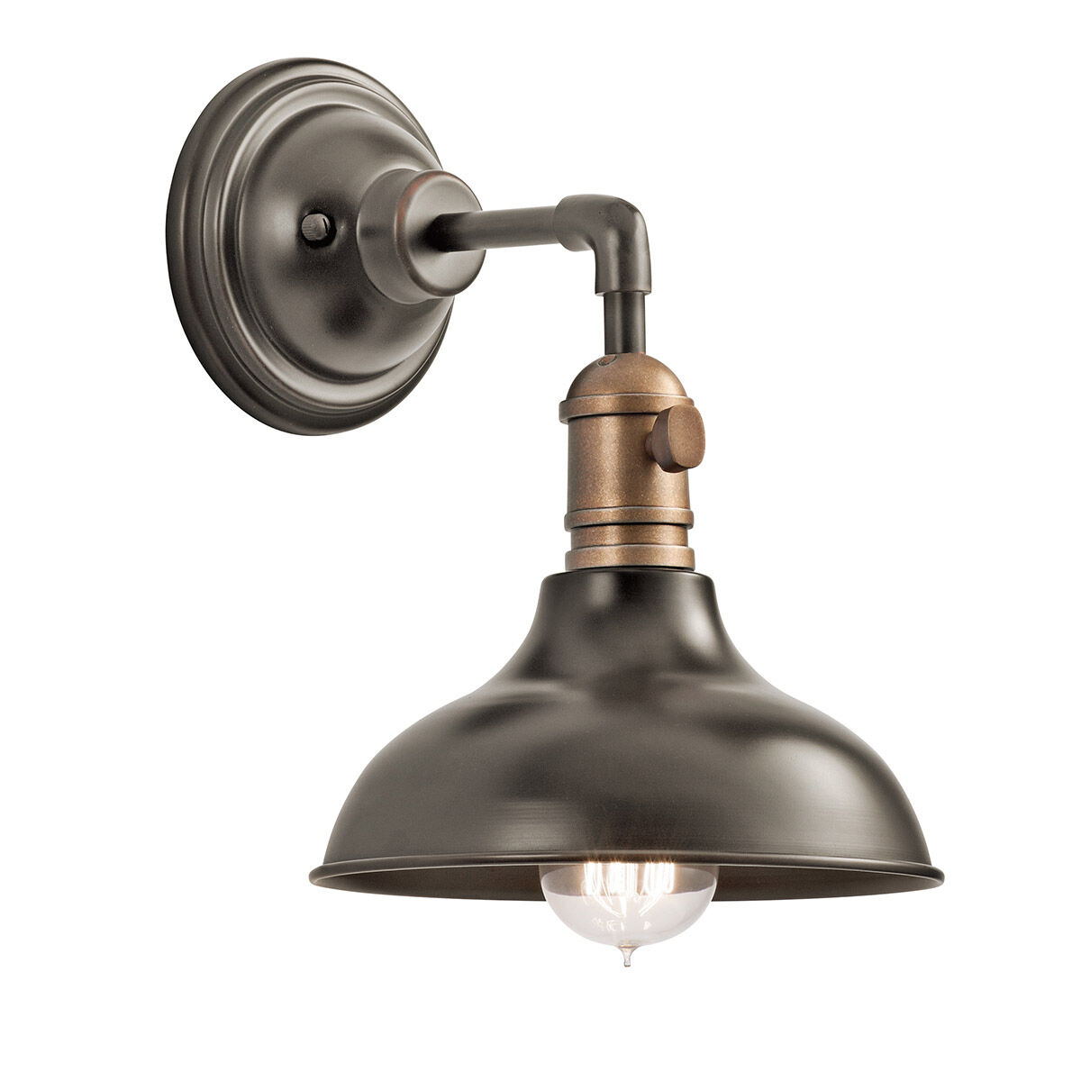 Cobson 1 Light 8 inch Olde Bronze Pendalette Ceiling Light