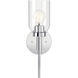 Madden 1 Light 5 inch Chrome Wall Sconce Wall Light