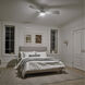 Sola 54 inch Matte White Ceiling Fan