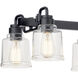 Aivian 8 Light 17.75 inch Black Chandelier Ceiling Light