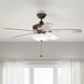 Renew Select 52 inch Oil Brushed Bronze with Walnut Blades Ceiling Fan