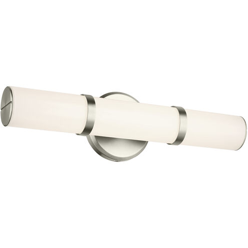 Rosh LED 18 inch Brushed Nickel Bath Bar Wall Light, Small