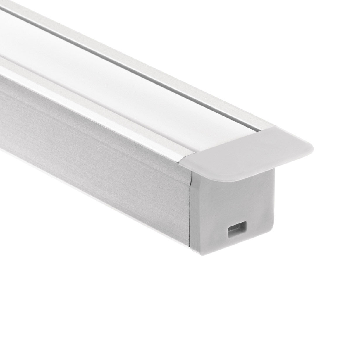 Ils Te Series Silver 97 inch LED Tape Light Channel