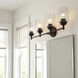 Winslow 4 Light 30 inch Olde Bronze Wall Mt Bath 4 Arm Wall Light