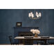 Adeena 6 Light 26.75 inch Brushed Natural Brass Chandelier Ceiling Light