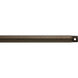 Independence Weathered Copper Powder Coat Fan Down Rod, 60 inch