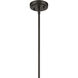 Everly 1 Light Olde Bronze Pendant Ceiling Light