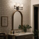 Rosalind 3 Light 23.75 inch Black Bath Vanity Light Wall Light