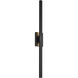 Nocar LED 48 inch Textured Black Outdoor Wall Light