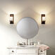 Hendrik 1 Light 5 inch Olde Bronze Wall Bracket Wall Light in Light Umber