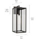 Branner 1 Light 30 inch Olde Bronze Outdoor Wall, X-Large