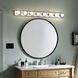 Independence 8 Light 48 inch Brushed Nickel Bath Strip Wall Light