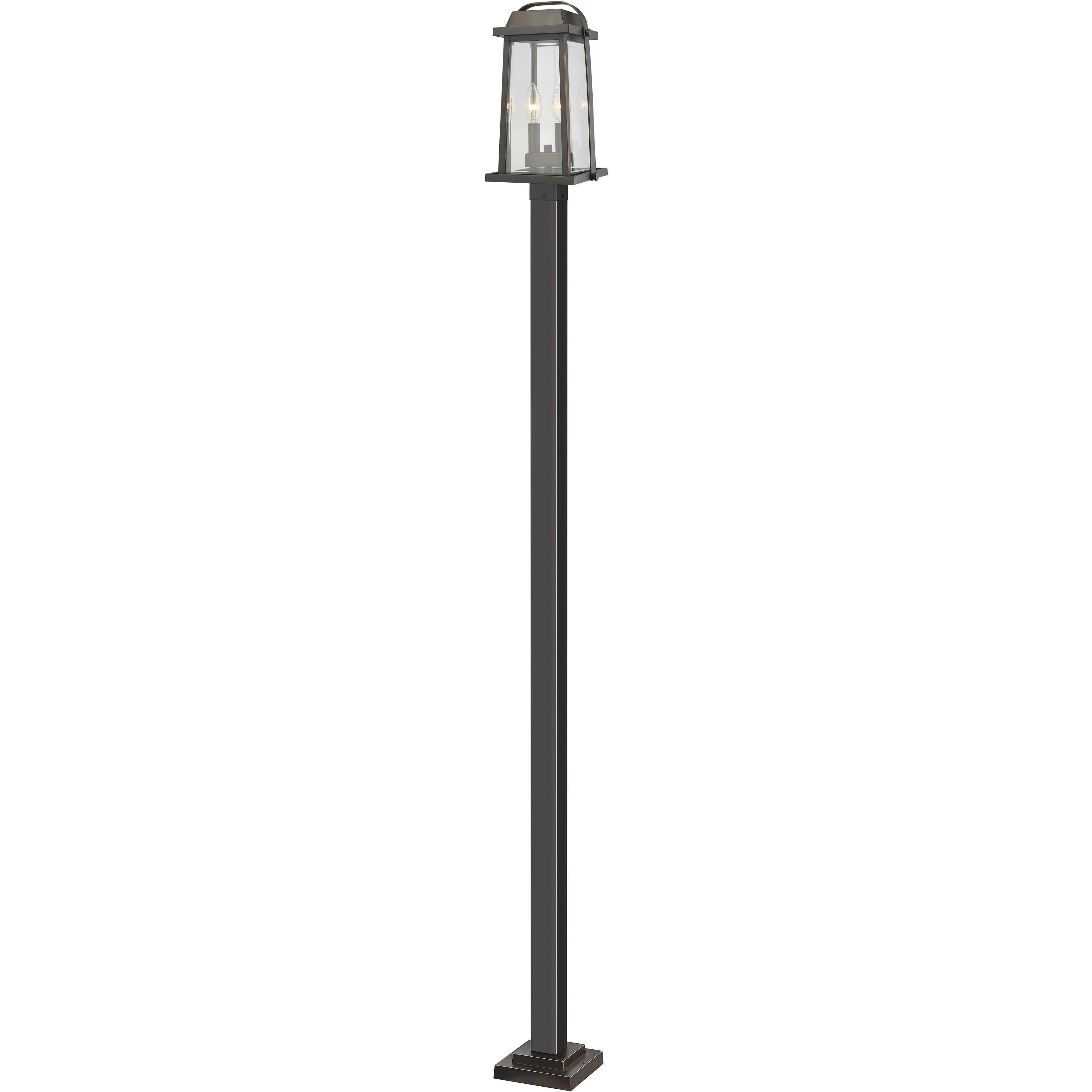 Millworks 2 Light 9.25 inch Post Light & Accessory