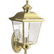 Bay Shore 1 Light 16 inch Polished Brass Outdoor Wall, Medium