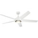 Kapono 52 inch White Ceiling Fan