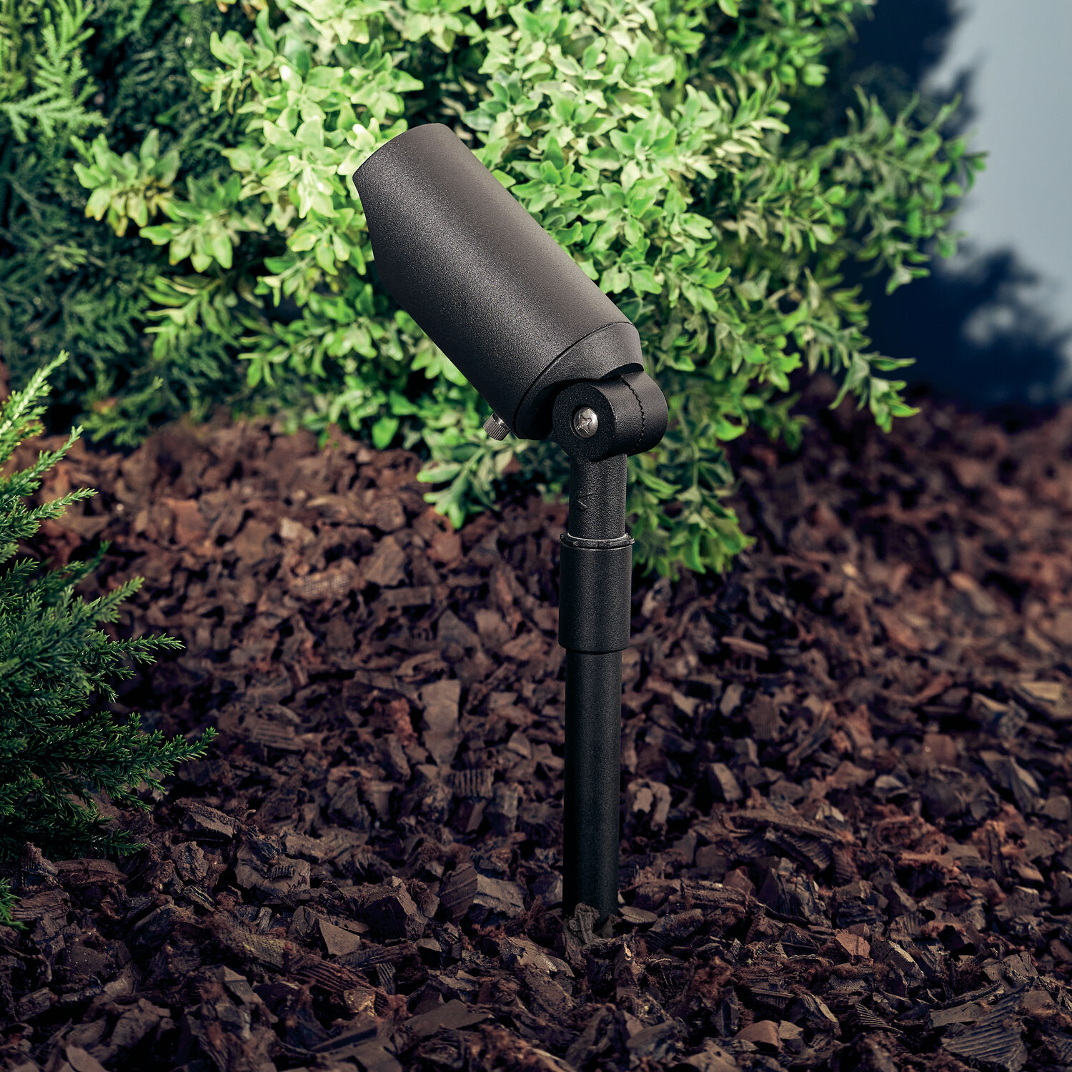 Independence 12 35.00 watt Textured Black Landscape 12V Accent in Single