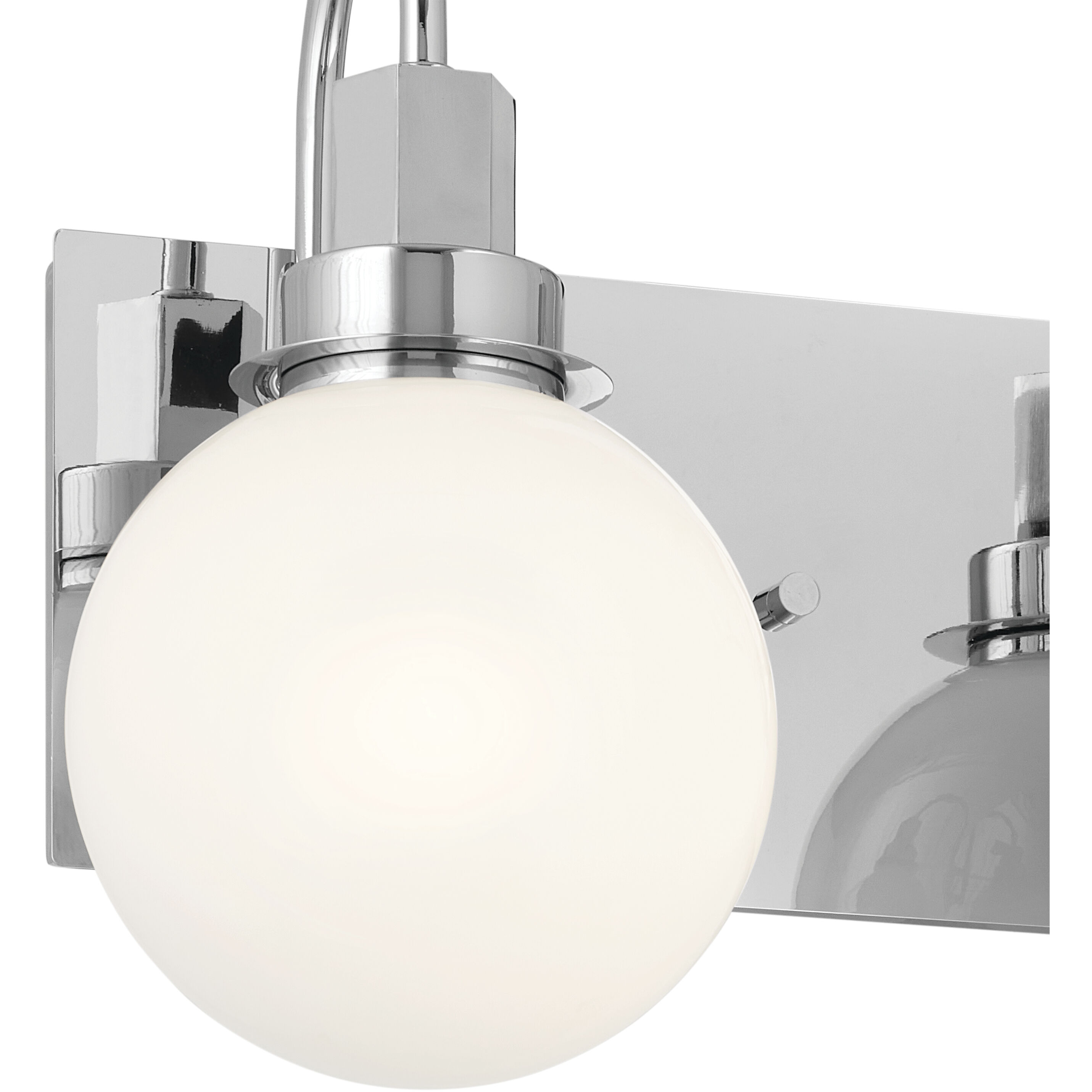 Hex LED 22.75 inch Chrome Bathroom Vanity Light Wall Light
