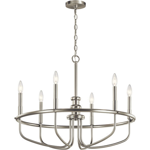 Capitol Hill 6 Light 28.75 inch Chandelier