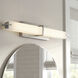 Independence LED 26 inch Brushed Nickel Linear Bath Medium Wall Light, Medium