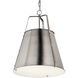 Etcher 2 Light Classic Pewter Pendant Ceiling Light