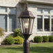 Madison 1 Light 22 inch Tannery Bronze Outdoor Post Lantern