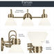 Farum LED 26 inch Champagne Bronze Bathroom Vanity Light Wall Light