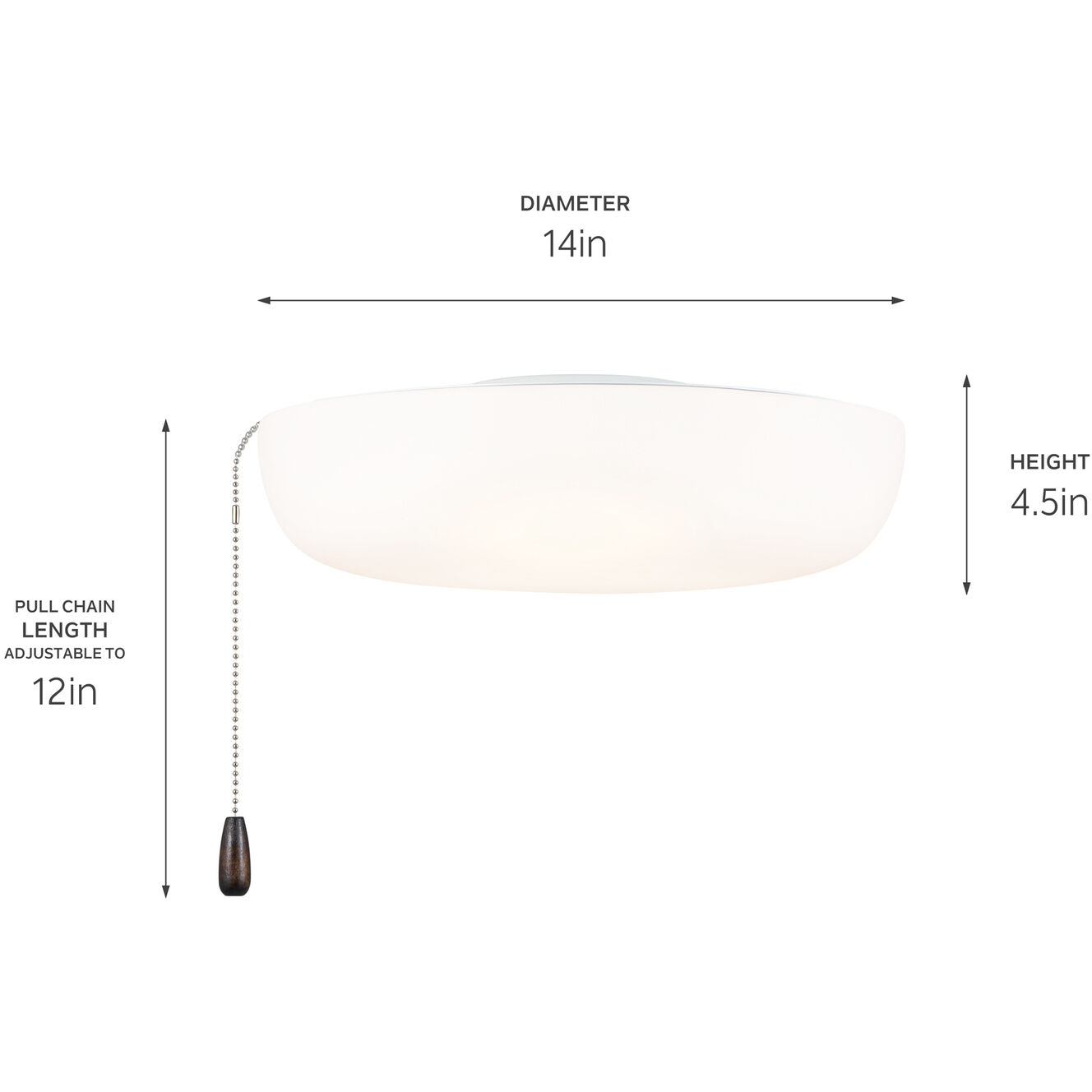 Soft Modern LED White Fan Light Kits