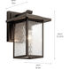Capanna 1 Light 13 inch Olde Bronze Outdoor Wall, Medium