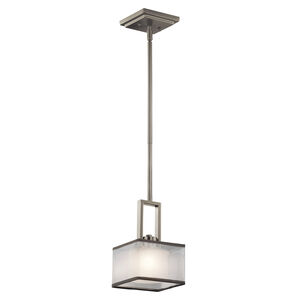 Kailey 1 Light 6 inch Brushed Nickel Mini Pendant Ceiling Light