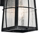 Tolerand 1 Light 12 inch Textured Black Outdoor Wall, Small