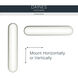Daines LED 24.75 inch Brushed Nickel Bath Bar Wall Light