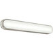 Daines LED 32.75 inch Brushed Nickel Bath Bar Wall Light