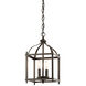 Larkin 2 Light 8 inch Olde Bronze Indoor Lantern Pendants Ceiling Light