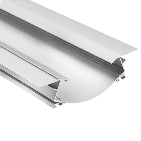 Ils Te Series Silver 96 inch LED Tape Light Channel