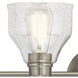 Avery 4 Light 33 inch Brushed Nickel Wall Mt Bath 4 Arm Wall Light