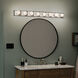 Independence 8 Light 48 inch Brushed Nickel Bath Strip Wall Light
