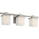 Tully 3 Light 24 inch Antique Pewter Wall Mt Bath 3 Arm Wall Light